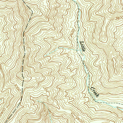 United States Geological Survey Mcdaniel Bald, NC-TN (1957, 24000-Scale) digital map