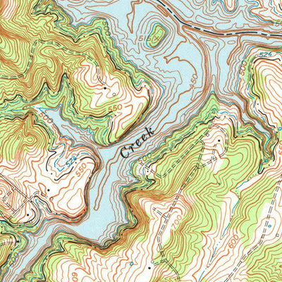 United States Geological Survey Mcdaniels, KY (1963, 24000-Scale) digital map