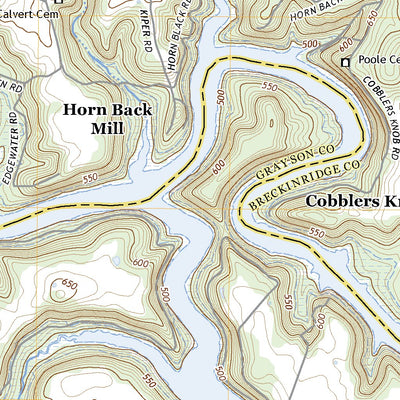 United States Geological Survey McDaniels, KY (2022, 24000-Scale) digital map