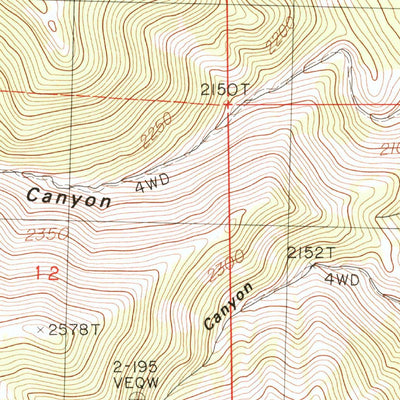 United States Geological Survey Mcdermid Ranch, NV (1984, 24000-Scale) digital map