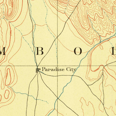 United States Geological Survey Mcdermitt W, NV-OR-ID (1882, 250000-Scale) digital map