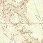 United States Geological Survey Mcdermotts Butte, WY (1967, 24000-Scale) digital map