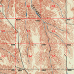 United States Geological Survey Mcdonald, KS (1950, 62500-Scale) digital map