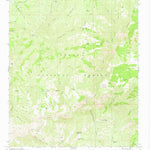 United States Geological Survey Mcdonald Mountain, AZ (1973, 24000-Scale) digital map