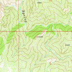 United States Geological Survey Mcdonald Mountain, AZ (1973, 24000-Scale) digital map