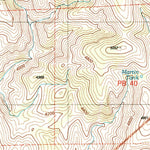 United States Geological Survey Mcdonald Mountain, AZ (2004, 24000-Scale) digital map