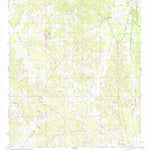 United States Geological Survey Mcdonald, MS (1972, 24000-Scale) digital map