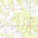 United States Geological Survey Mcdonald, MS (1972, 24000-Scale) digital map