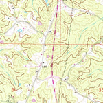 United States Geological Survey Mcdonald, MS (1972, 24000-Scale) digital map