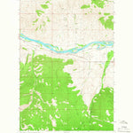 United States Geological Survey Mcdonald, MT (1964, 24000-Scale) digital map