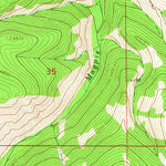 United States Geological Survey Mcdonald, MT (1964, 24000-Scale) digital map