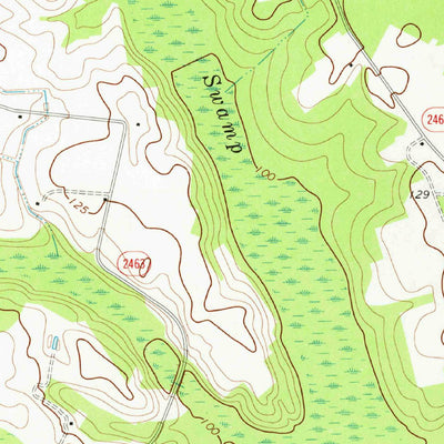United States Geological Survey Mcdonald, NC (1972, 24000-Scale) digital map
