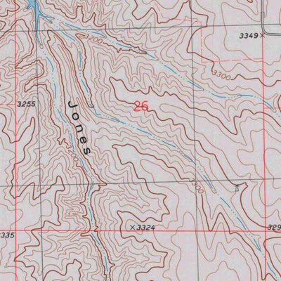 United States Geological Survey Mcdonald NW, KS (1978, 24000-Scale) digital map