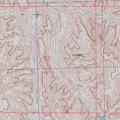 United States Geological Survey Mcdonald NW, KS (1978, 24000-Scale) digital map