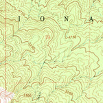 United States Geological Survey Mcdonald Peak, CA (1958, 24000-Scale) digital map