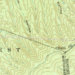 United States Geological Survey Mcdonalds Mill, VA (1965, 24000-Scale) digital map