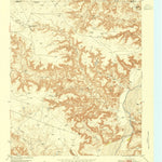 United States Geological Survey Mcdowell Creek, TX (1953, 24000-Scale) digital map