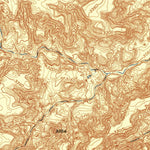 United States Geological Survey Mcdowell Creek, TX (1953, 24000-Scale) digital map