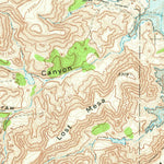 United States Geological Survey Mcdowell Creek, TX (1970, 24000-Scale) digital map
