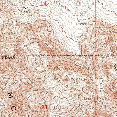 United States Geological Survey Mcdowell Peak, AZ (1965, 24000-Scale) digital map