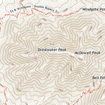 United States Geological Survey McDowell Peak, AZ (2021, 24000-Scale) digital map