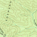 United States Geological Survey Mcdowell, VA (1969, 24000-Scale) digital map
