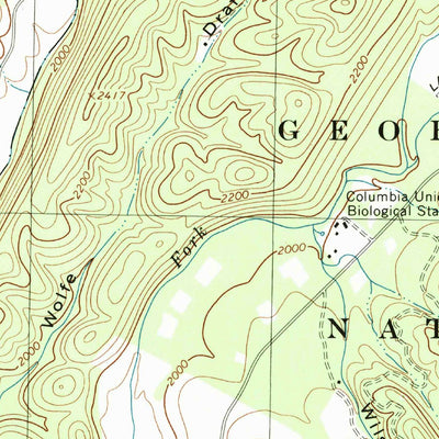 United States Geological Survey Mcdowell, VA (1999, 24000-Scale) digital map