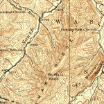 United States Geological Survey Mcdowell, VA-WV (1924, 62500-Scale) digital map