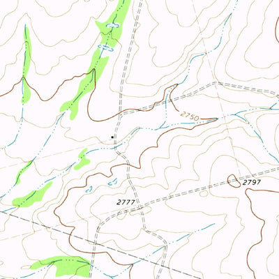 United States Geological Survey Mcelroy Ranch, TX (1971, 24000-Scale) digital map