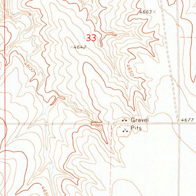 United States Geological Survey Mcendree Ranch, CO (1971, 24000-Scale) digital map