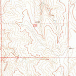 United States Geological Survey Mcendree Ranch, CO (1971, 24000-Scale) digital map