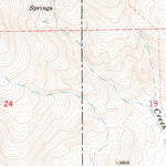 United States Geological Survey Mcewen Butte, OR (1972, 24000-Scale) digital map