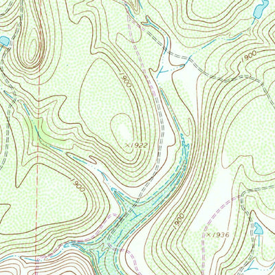 United States Geological Survey Mcewen Draw, TX (1967, 24000-Scale) digital map