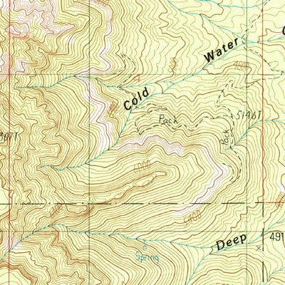 United States Geological Survey Mcfadden Peak, AZ (1986, 24000-Scale) digital map