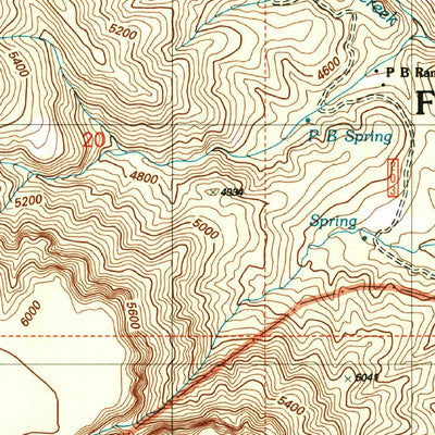 United States Geological Survey Mcfadden Peak, AZ (2004, 24000-Scale) digital map