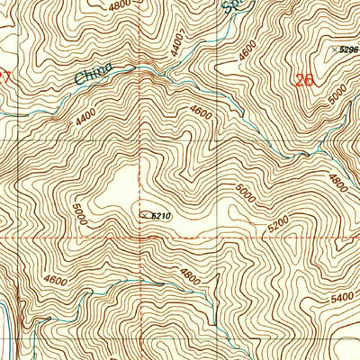 United States Geological Survey Mcfadden Peak, AZ (2004, 24000-Scale) digital map