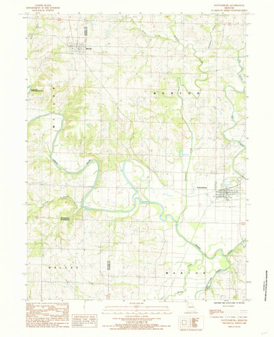 United States Geological Survey Mcfall, MO (1984, 24000-Scale) digital map