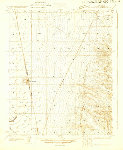 United States Geological Survey Mcfarland, CA (1927, 31680-Scale) digital map