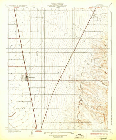 United States Geological Survey Mcfarland, CA (1930, 31680-Scale) digital map