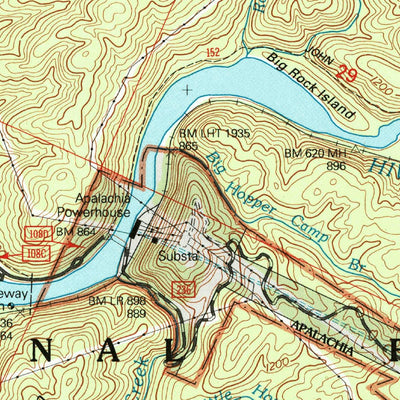 United States Geological Survey Mcfarland, TN (2003, 24000-Scale) digital map