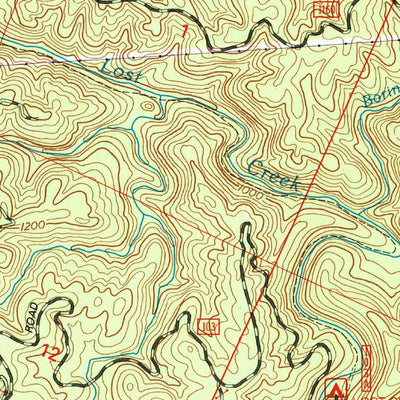 United States Geological Survey Mcfarland, TN (2003, 24000-Scale) digital map