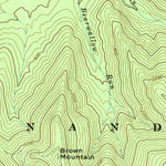 United States Geological Survey Mcgaheysville, VA (1965, 24000-Scale) digital map