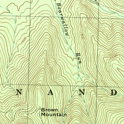 United States Geological Survey Mcgaheysville, VA (1999, 24000-Scale) digital map