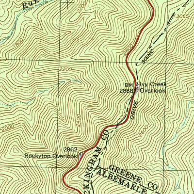 United States Geological Survey Mcgaheysville, VA (1999, 24000-Scale) digital map
