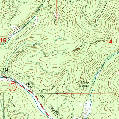 United States Geological Survey Mcgary Butte, ID (1994, 24000-Scale) digital map