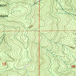 United States Geological Survey Mcgary Butte, ID (1994, 24000-Scale) digital map