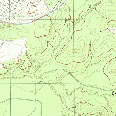 United States Geological Survey Mcgee Bend, TX (1984, 24000-Scale) digital map