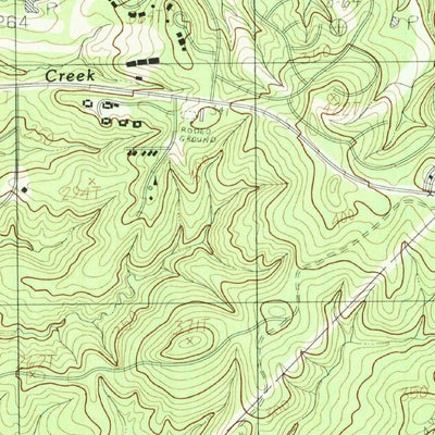 United States Geological Survey Mcgee Bend, TX (1984, 24000-Scale) digital map
