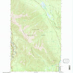 United States Geological Survey Mcgee Meadow, MT (1994, 24000-Scale) digital map