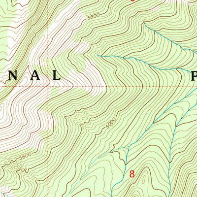 United States Geological Survey Mcgee Meadow, MT (1994, 24000-Scale) digital map